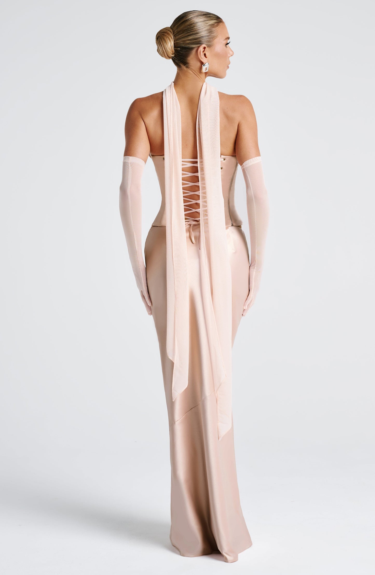 Ayla Scarf - Soft Peach