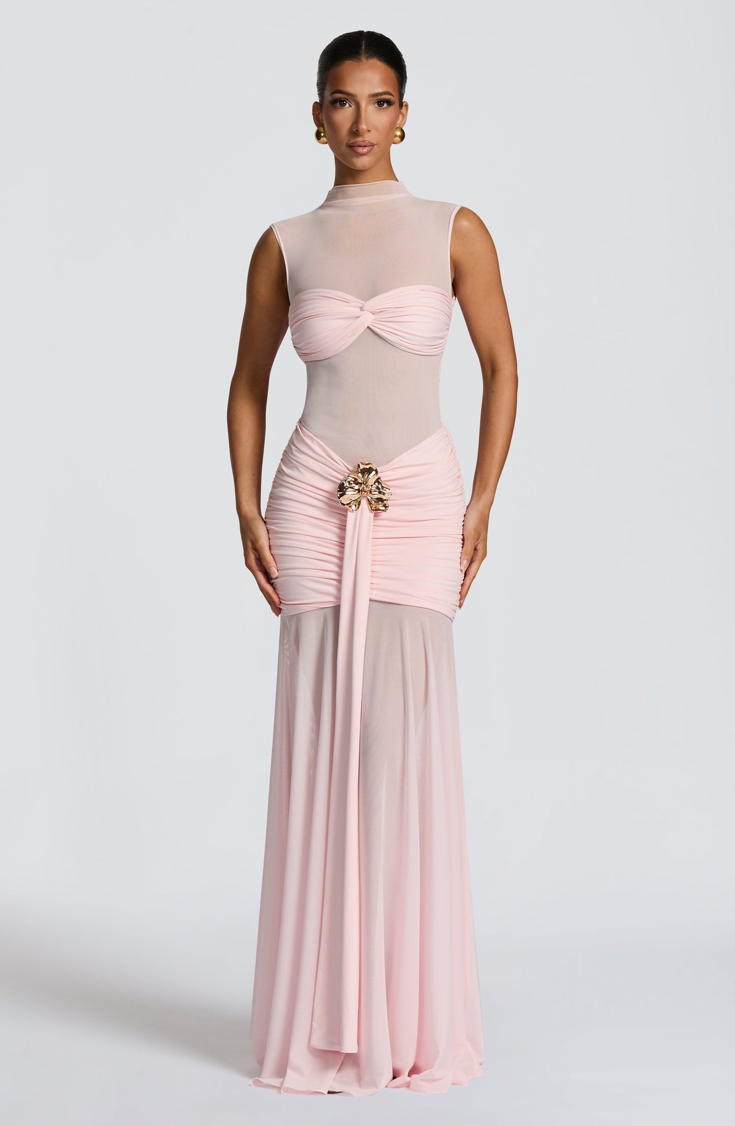 Fae Maxi Skirt - Blush