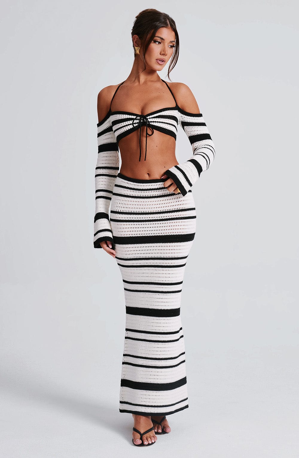 Georgia Top - Black/White