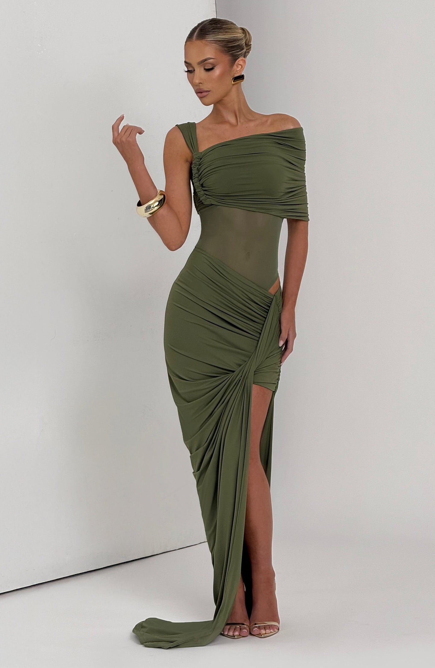 Lisette Bodysuit - Khaki