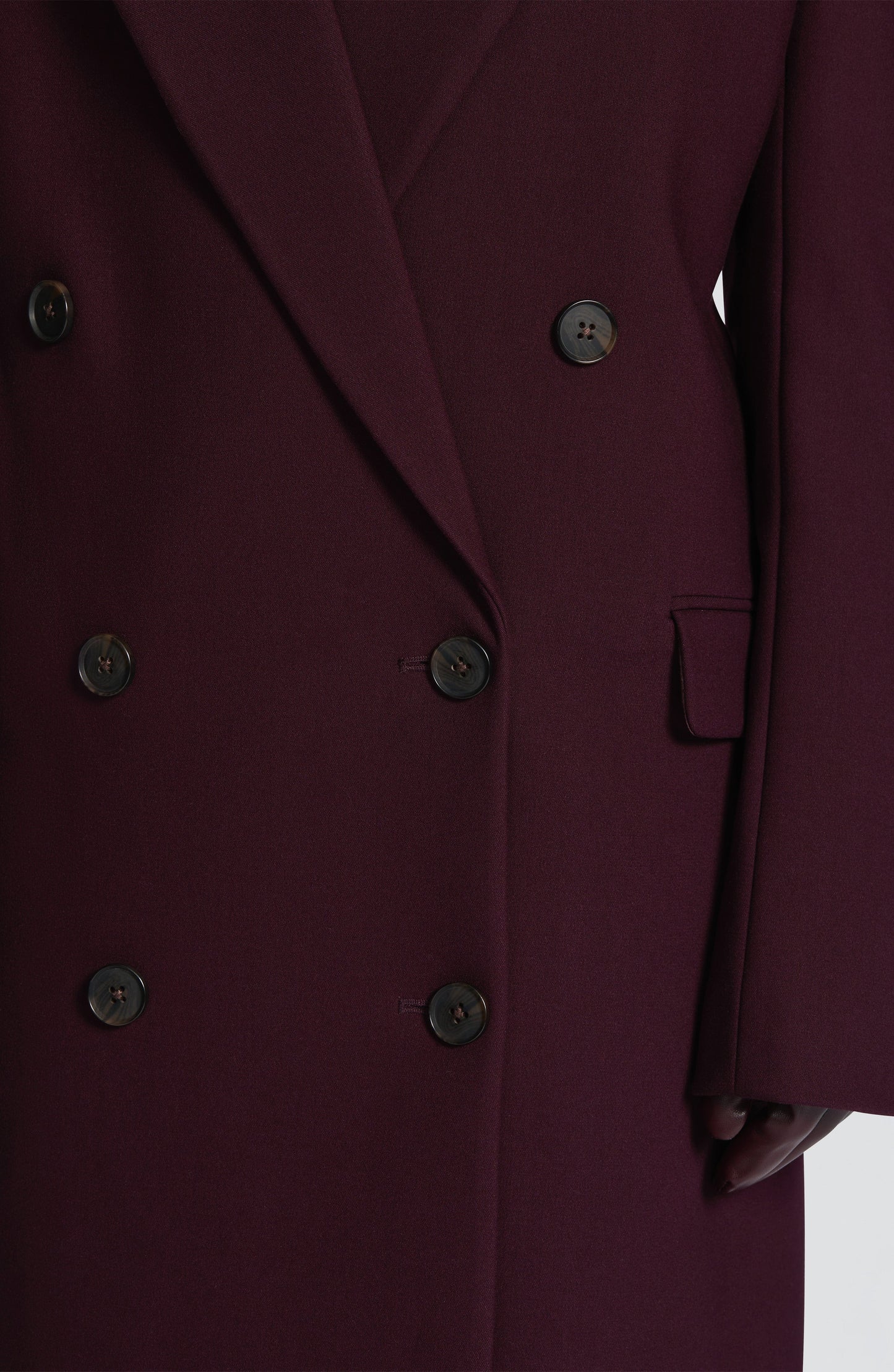 Michelle Coat - Plum
