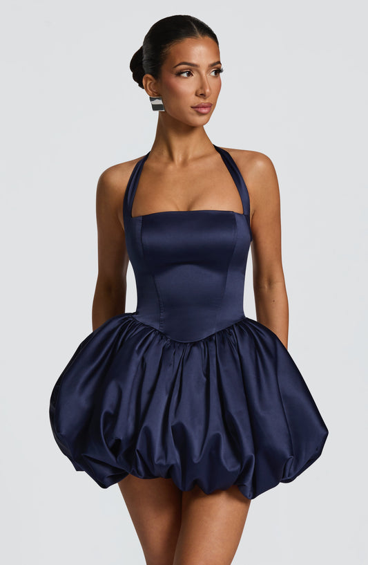 Prudence Mini Dress - Navy
