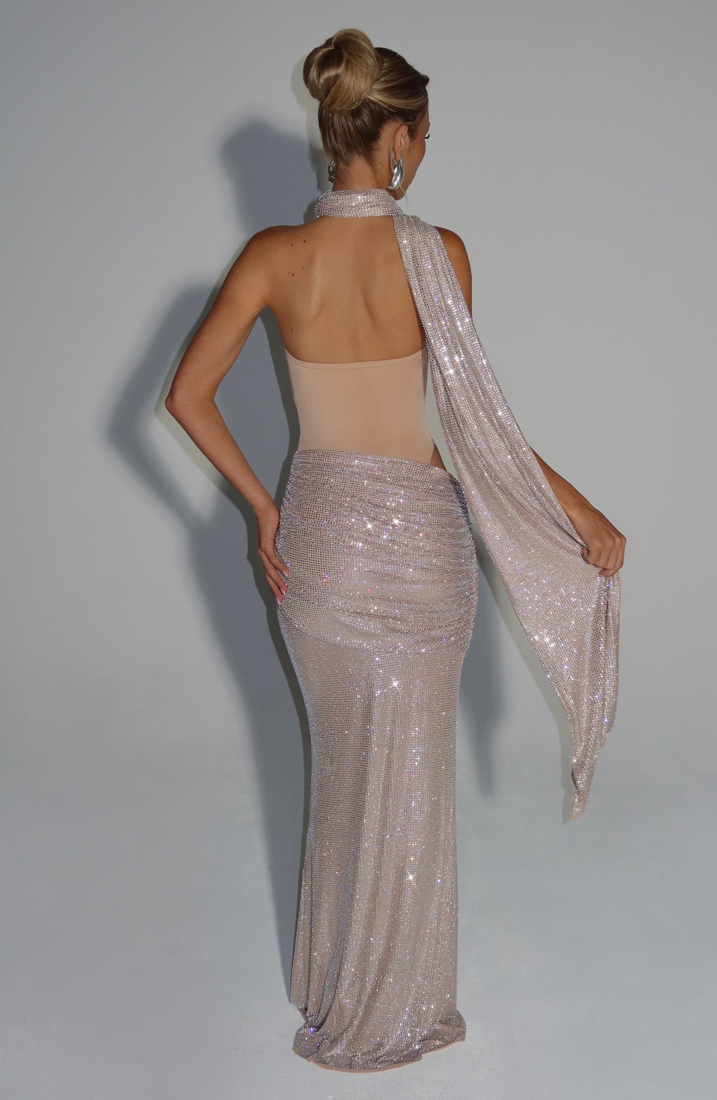 Tavia Scarf - Nude